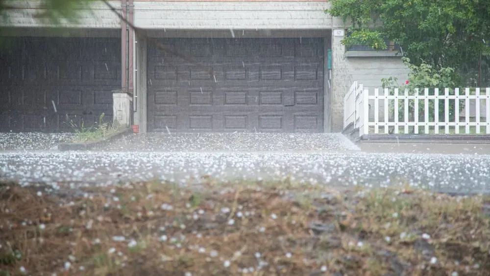 Hail Damage and Your Garage Door: A Wichita Falls Homeowner's Guide